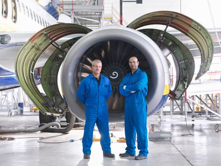 Aerospace MRO technicians