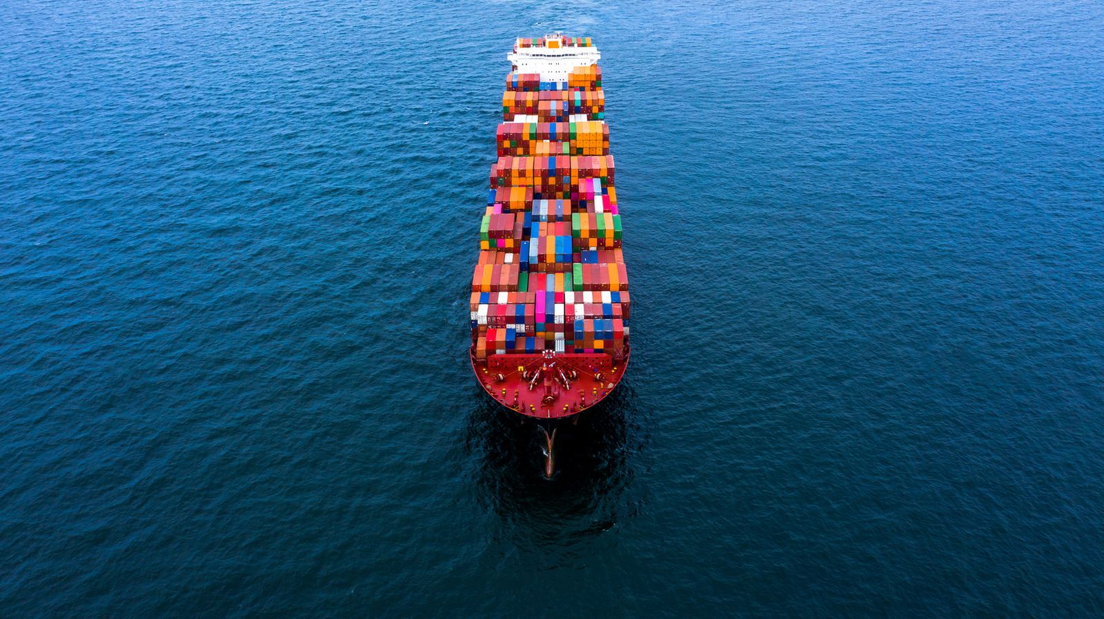 Global industrial supply chain — container logistics